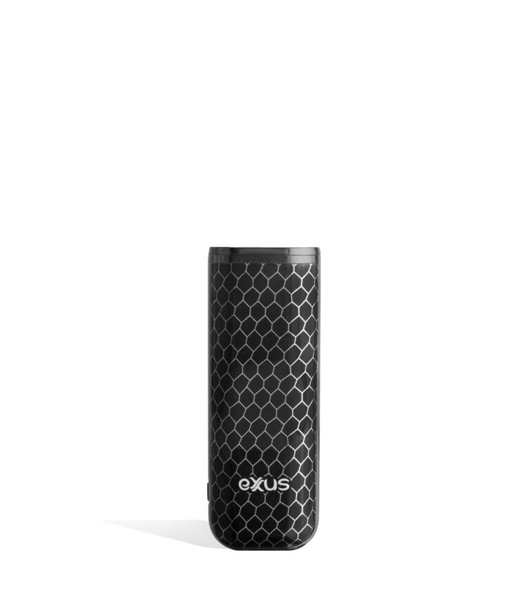 Black cobra front view Exxus Vape MiNovo 510 Thread Battery on white background