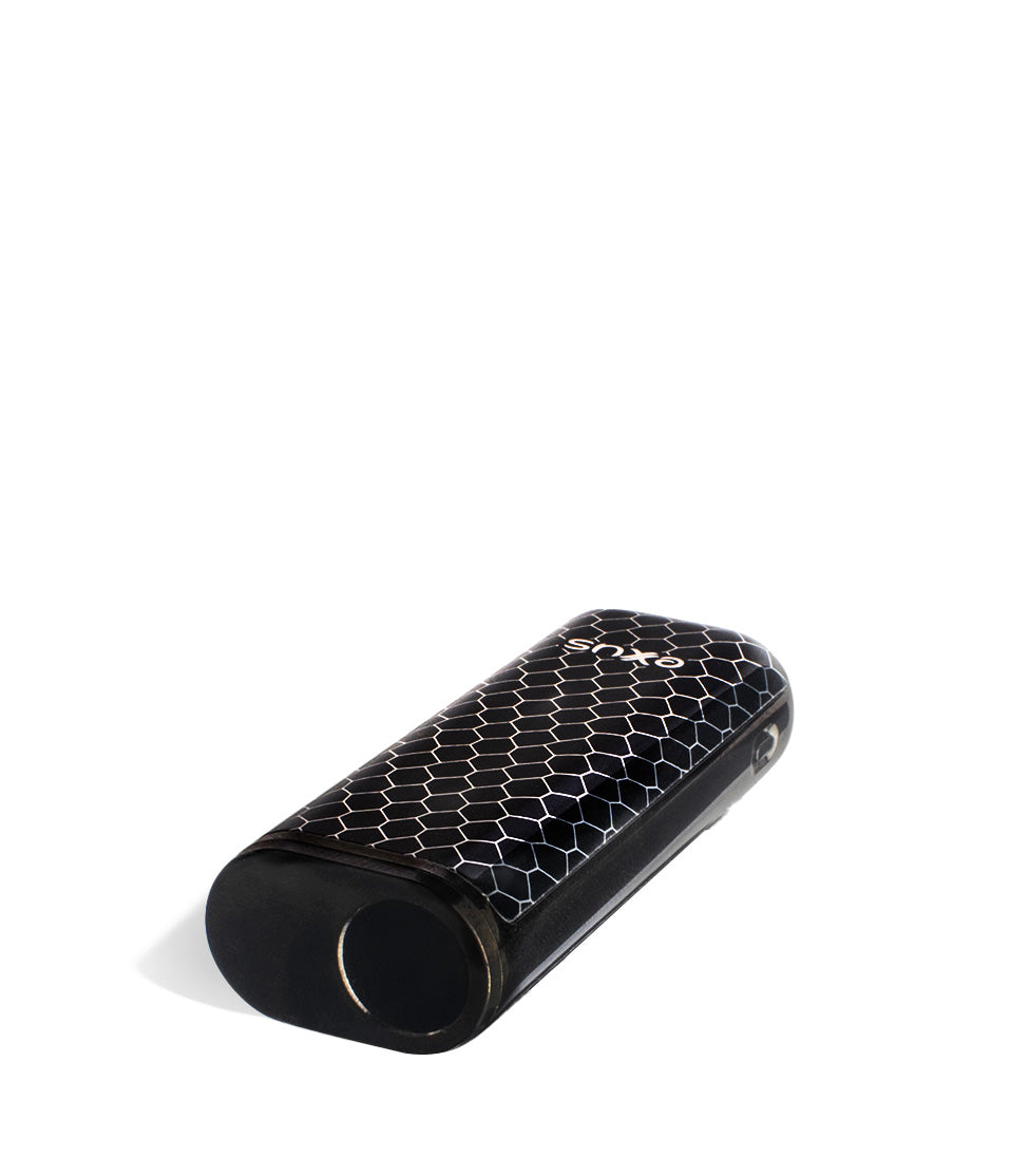 Black Cobra top view Exxus Vape MiNovo 510 Thread Battery on white background