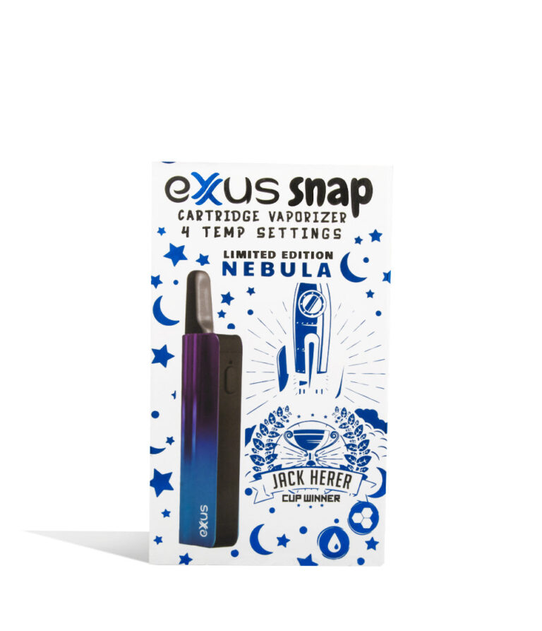 Nebula Packaging Exxus Vape Snap VV 510 Thread Battery on white background