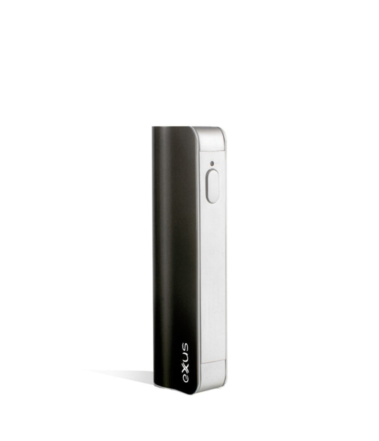 Black Exxus Vape Snap VV 510 Thread Battery on white background