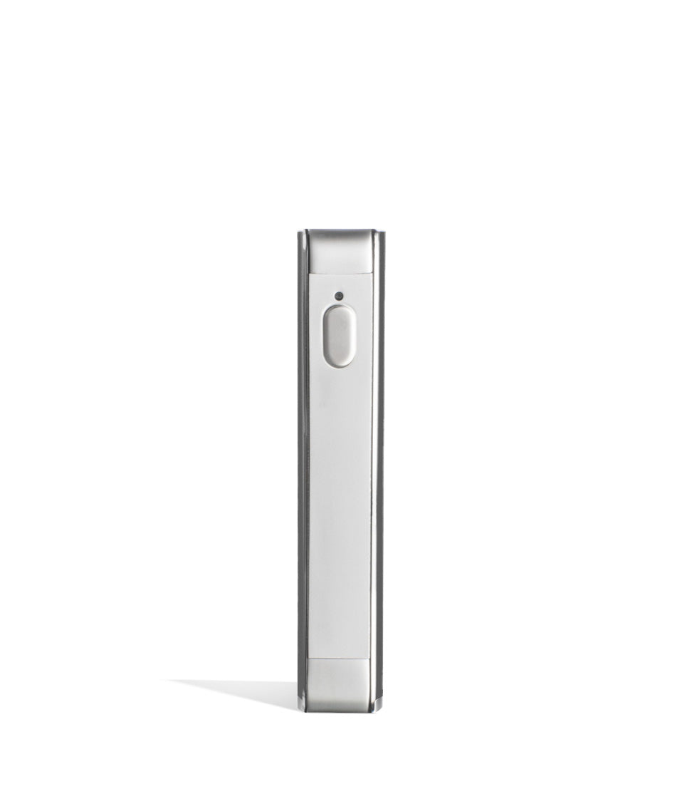 Gunmetal face view Exxus Vape Snap VV 510 Thread Battery on white background