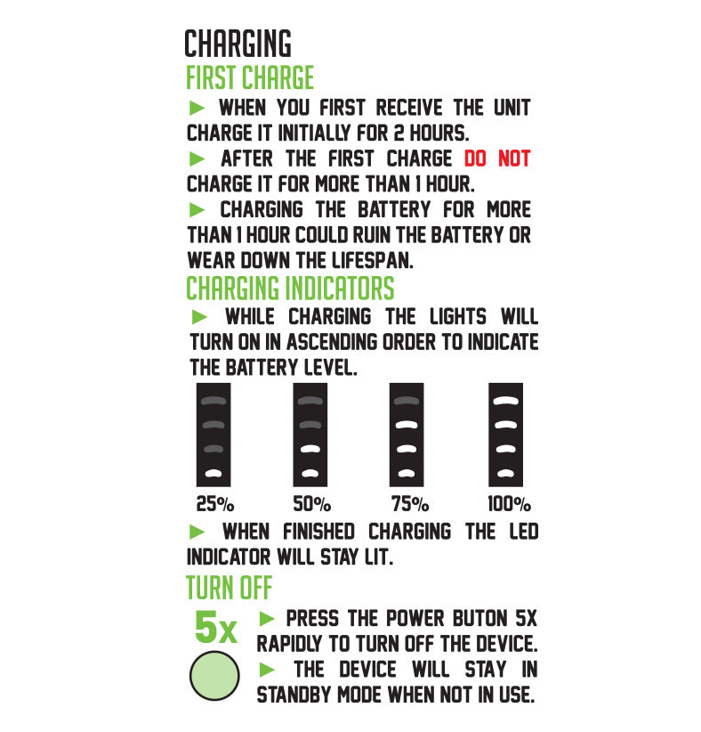 Charging the Exxus Push