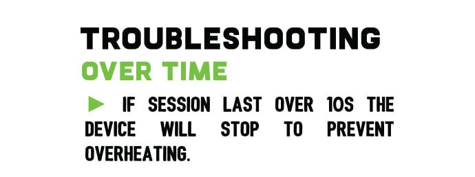 Troubleshooting with the Exxus Rizo on white background
