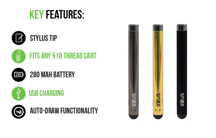Key features for the Exxus Slim 2.0 on white background