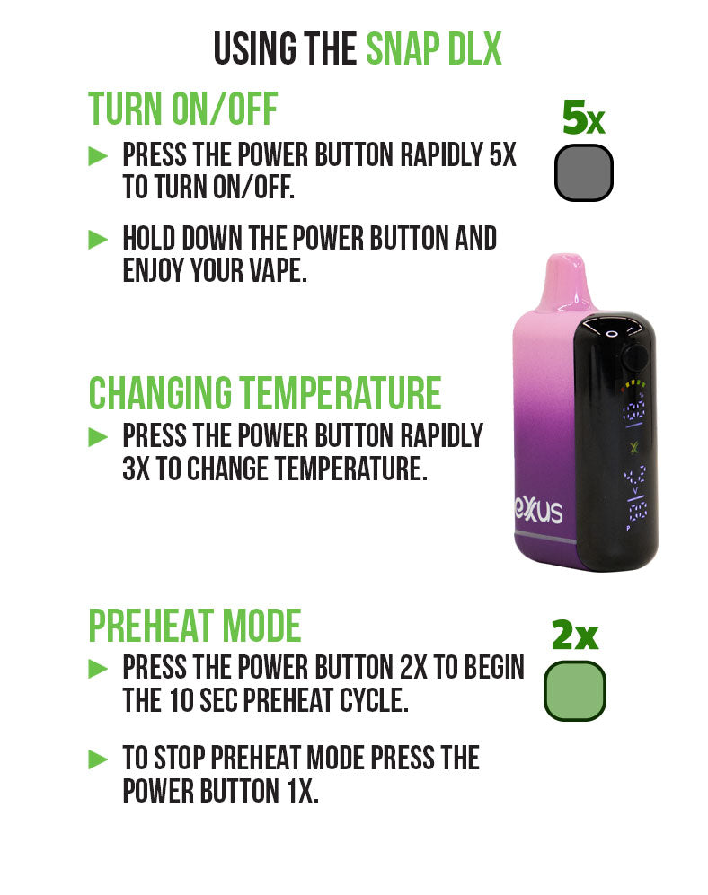 Using the Exxus Snap DLX